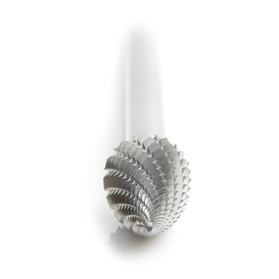 Amana Tool. SG Burrs Pointed Tree Double Cut Burr Bit | 1⁄2 Dia x 1 x 1⁄4 Shank | BURS-199 