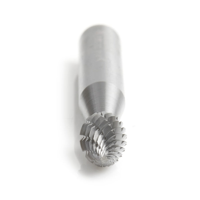 Amana Tool. SH Burrs Flame Double Cut Burr Bit | 1⁄4 Dia x 1⁄2 x 1⁄4 Shank | BURS-202 