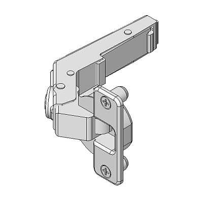 Blum Clip Top 60 Degree Bifold Lazy Susan Hinge (Press In)