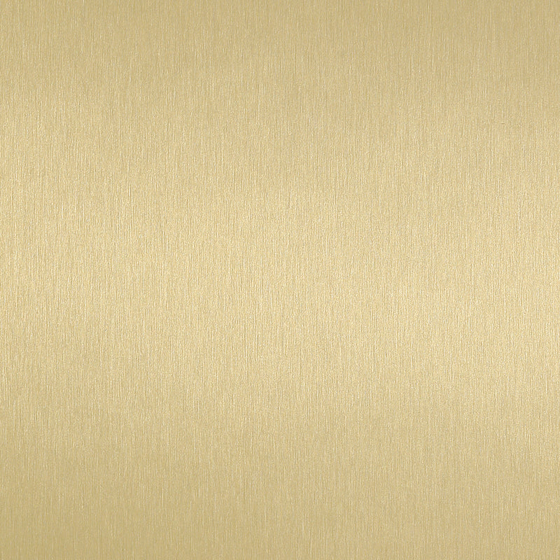 Brushed Aluminum Goldtone - M2212 - Formica DecoMetal Laminate Sample