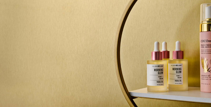 Brushed Aluminum Goldtone - M2212 - Formica DecoMetal Laminate