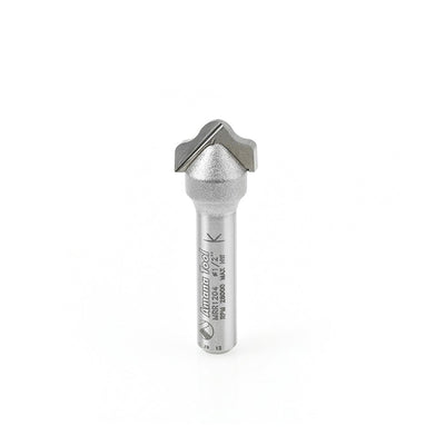 Amana Tool. Miniature Plunge Ogee Router Bit | 3⁄32 Radius x 1⁄2 Dia x 5⁄16 x 1⁄4" Shank | MRR1204 