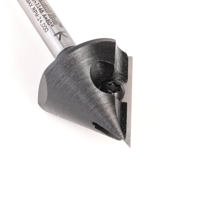 Amana Tool. Insert V-Groove CNC Router Bit - 60°x 59⁄64 x 1⁄4 Inch Shank | RC-1148 