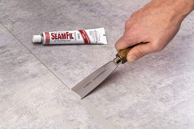 Fill seams with Seamfil