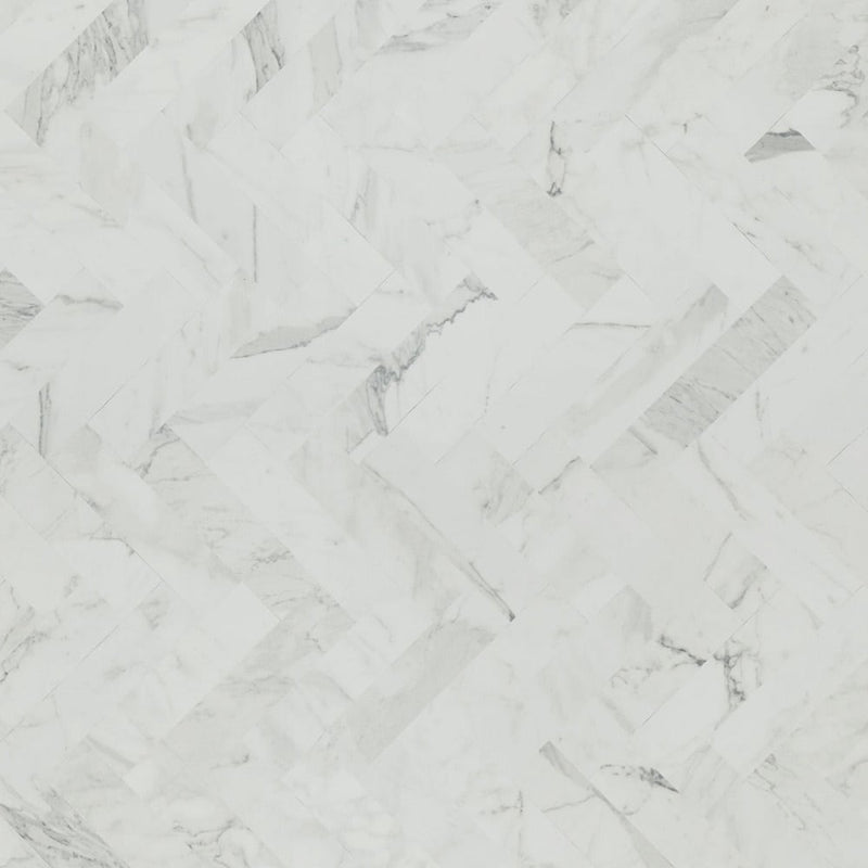 White Marble Herringbone - 9310 - Formica Laminate 