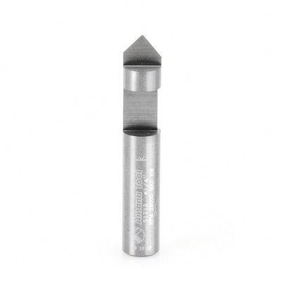 Amana Tool. Hole and Flush Cut Trimmer Router Bit | 1⁄4 Dia x 1⁄4 x 1⁄4" Shank | 51712 