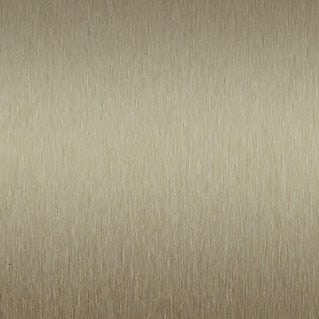 Satin Brushed Light Bronze Aluminum - 6261 - Wilsonart DecoMetal Solid Metal Sheets 