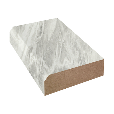 Statuario Bianco - 3158 - Feeney Laminate Decorative Bevel Edge 