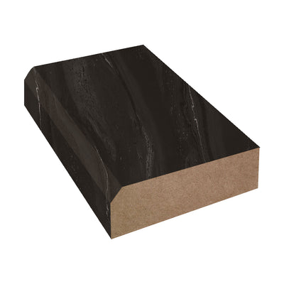 Black Painted Marble - 5015 - Formica 180fx Laminate Decorative Bevel Edge