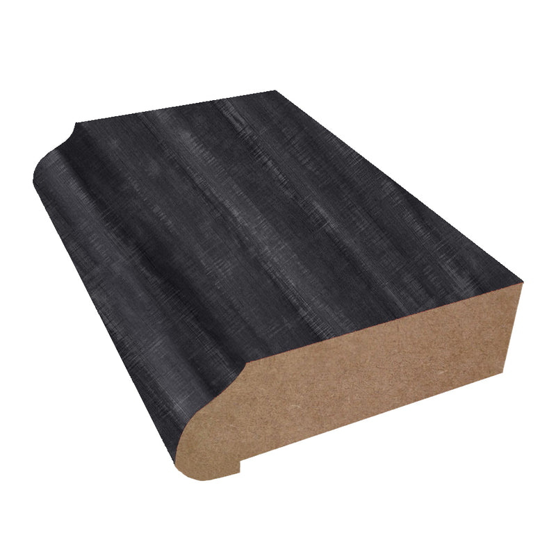 Ebony Char - 8205 - Wilsonart Laminate Decorative Ogee Edge