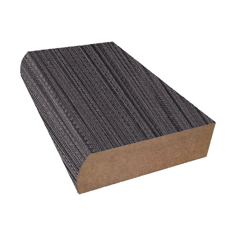 Graphite Twill - 8829 - Formica Laminate Decorative Bullnose Edge