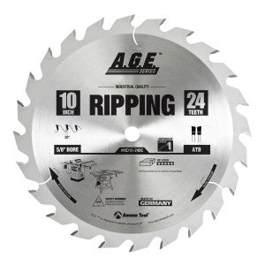 MD10-240. A.G.E Carbide Tipped Ripping Saw Blade