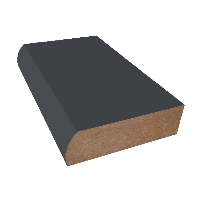 Midnight - D505 - Wilsonart Laminate Decorative Bullnose Edge