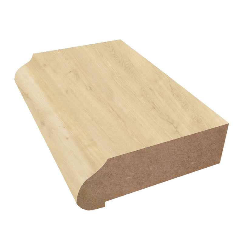 Planked Raw Oak - 7412 - Formica Laminate Decorative Ogee Edge