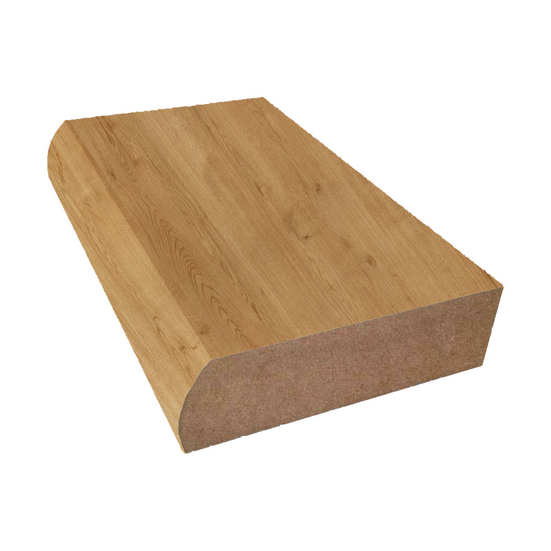 Planked Urban Oak - 9312 - Formica Laminate Decorative Bullnose Edge
