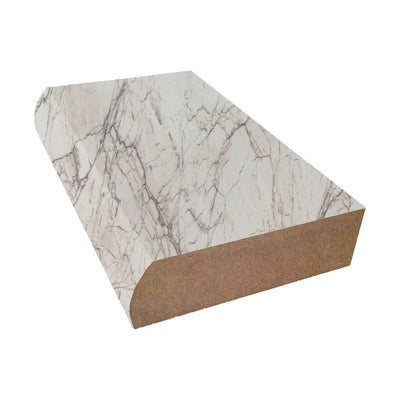Quartzite Bianco - 9536 - Formica 180fx Laminate Decorative Bullnose Edge