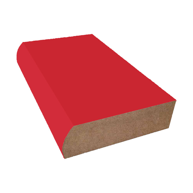 Spectrum Red - 845 - Formica Laminate Decorative Bullnose Edge