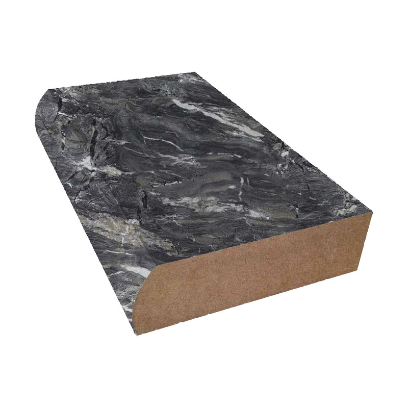 Stormy Night Granite - 9537 - Formica 180fx Laminate Decorative Bullnose Edge