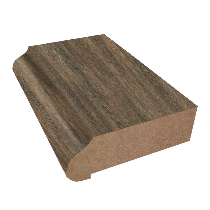 Walnut Fiberwood - 8915 - Formica Laminate Decorative Ogee Edge