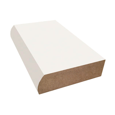 Classic White - 9244 - Formica Laminate Decorative Bullnose Edge