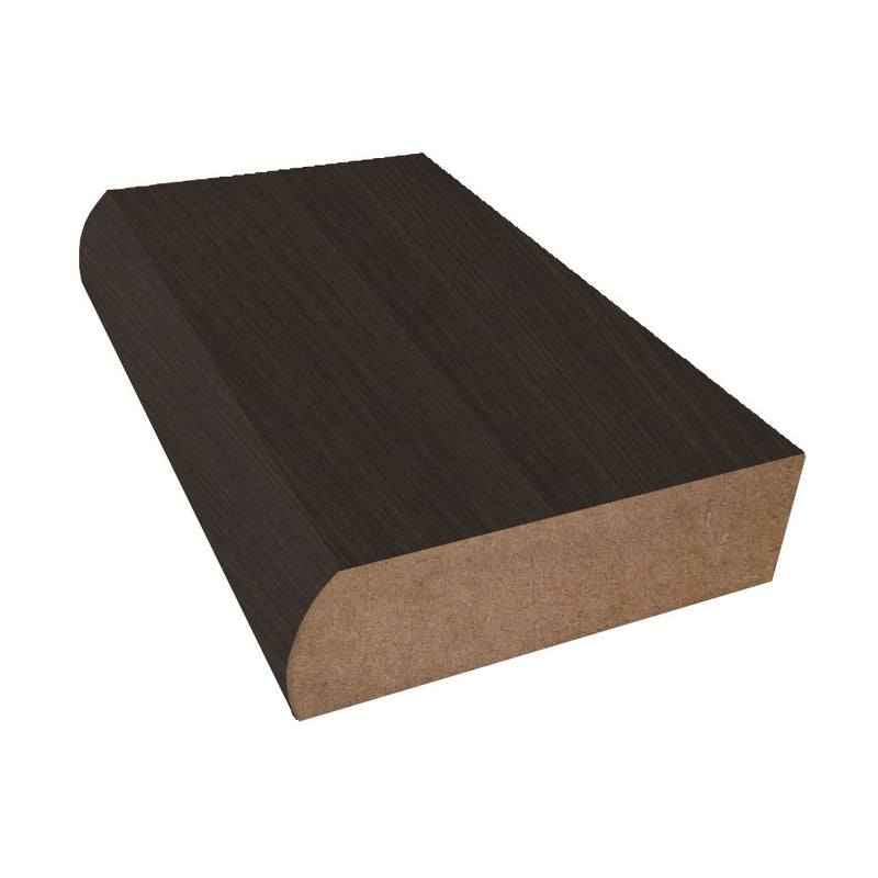 Ebony Recon - 7997 - Wilsonart Laminate Decorative Bullnose Edge