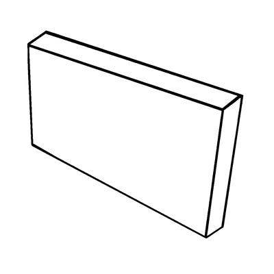 Outline - Square Edge Backsplash