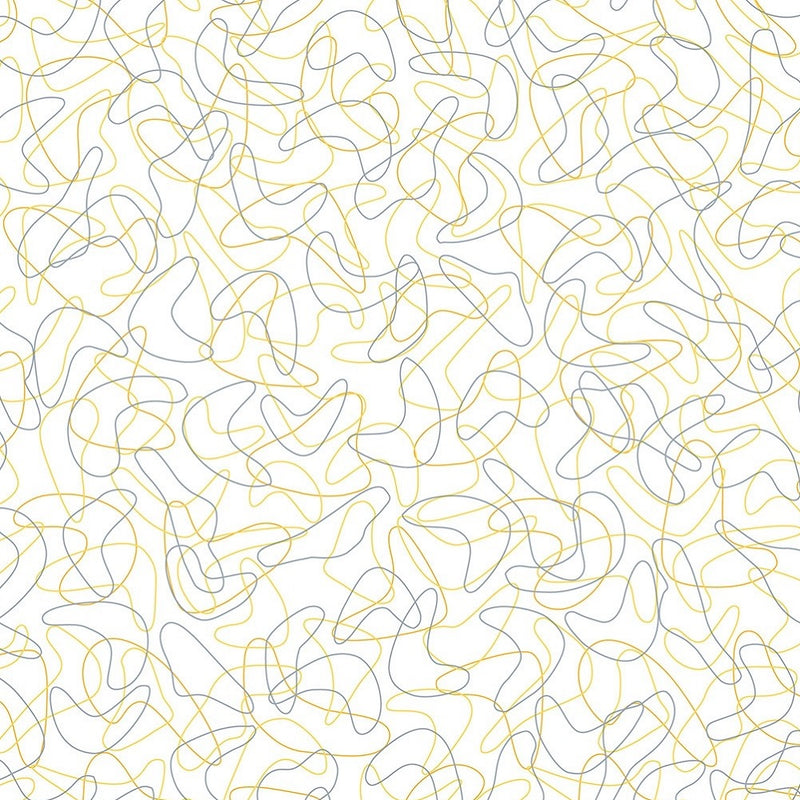 Yellow Glacier Boomerang - Y0528 - Wilsonart Virtual Design Library Laminate Sheets